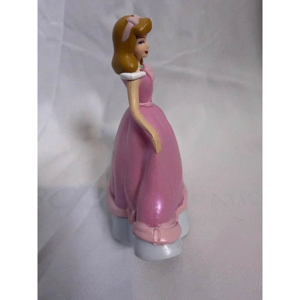 Disney Cinderella Pink Dress Play Figure or Cake Cupcake Topper Toppers 3.75